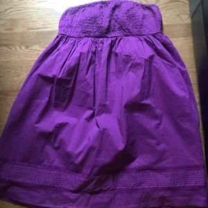 Lane Bryant Strapless Summer Dress